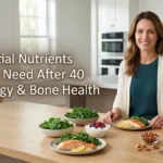 5 Essential Nutrients Women Need After 40 for Energy & Bone Health