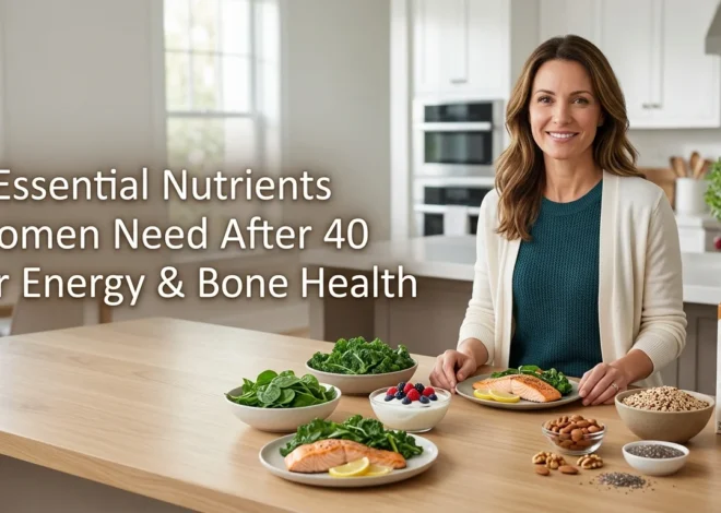5 Essential Nutrients Women Need After 40 for Energy & Bone Health