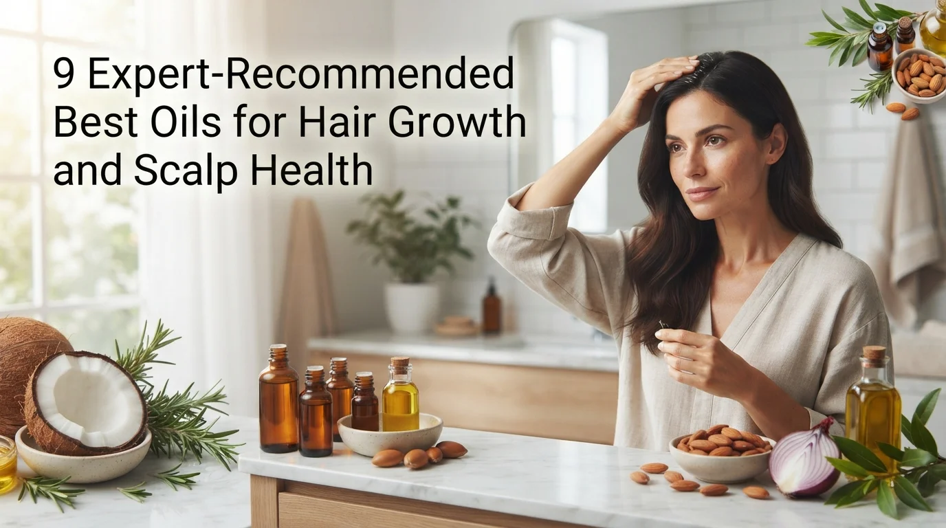 9 Best Oils for Hair Growth and Scalp Health: What the Evidence Says