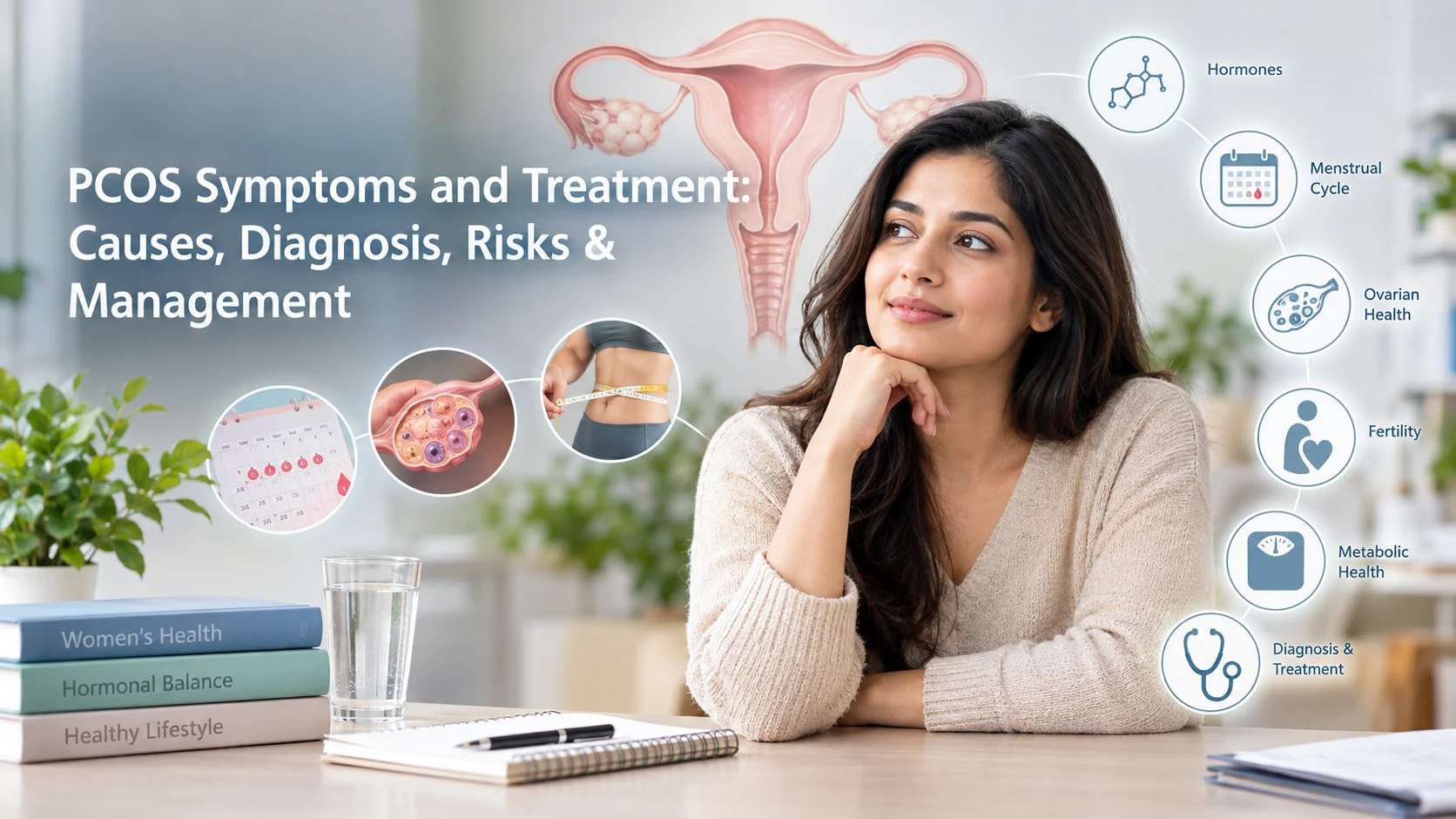 PCOS Symptoms and Treatment: Causes, Diagnosis, Risks & Management