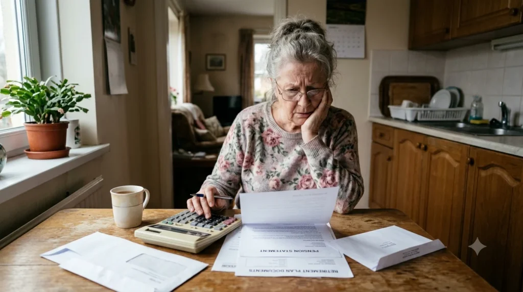 Senior citizen on fixed income worried about finances