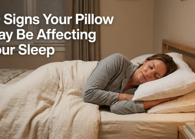 Pillow Affecting Sleep? 10 Signs Your Pillow May Be the Problem